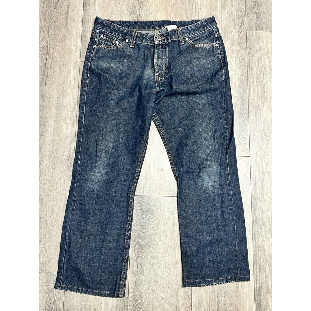 Levi’s Silver Tab Vtg Dark Wash Denim Jeans 34x28L Loose Boot